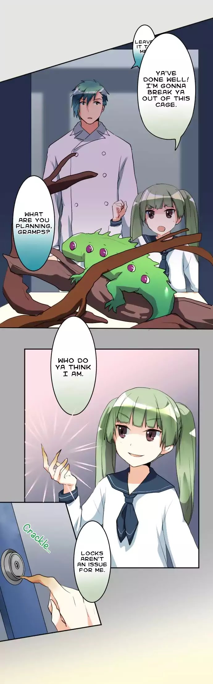 Hakase to Suraimu-chan Chapter 62 page 4 - Chapter 62: Opened Eyes