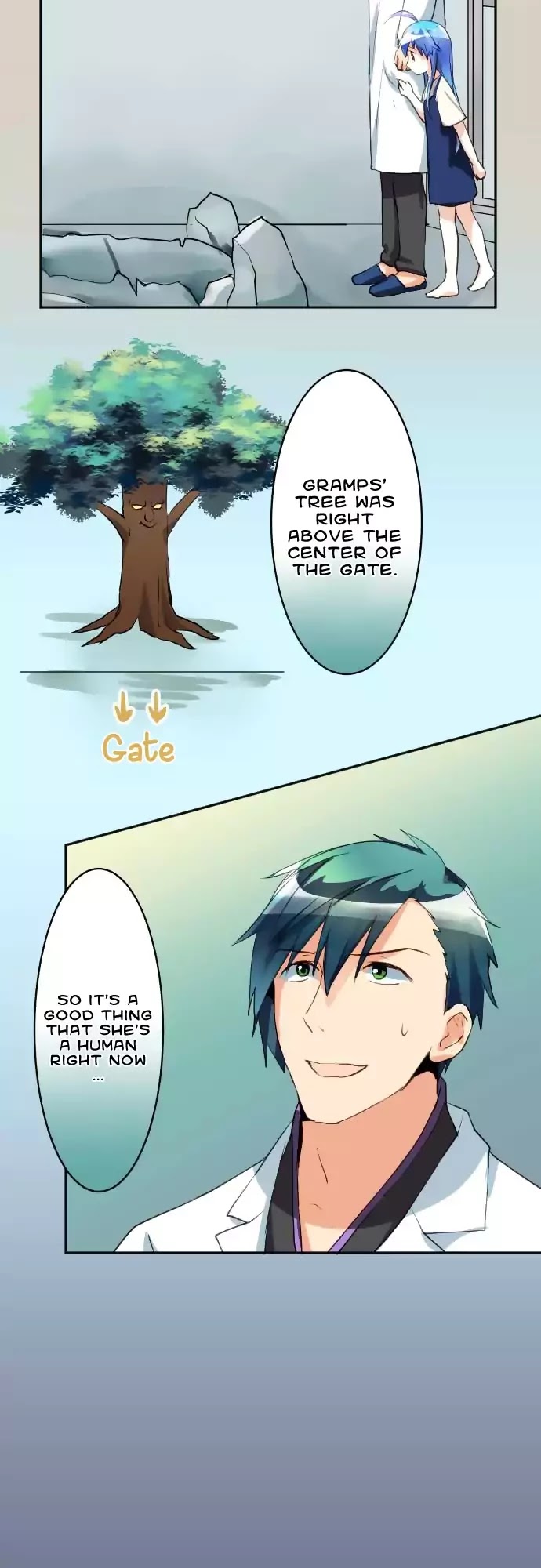 Hakase to Suraimu-chan Chapter 64 page 3 - Chapter 64: The Unopening Room