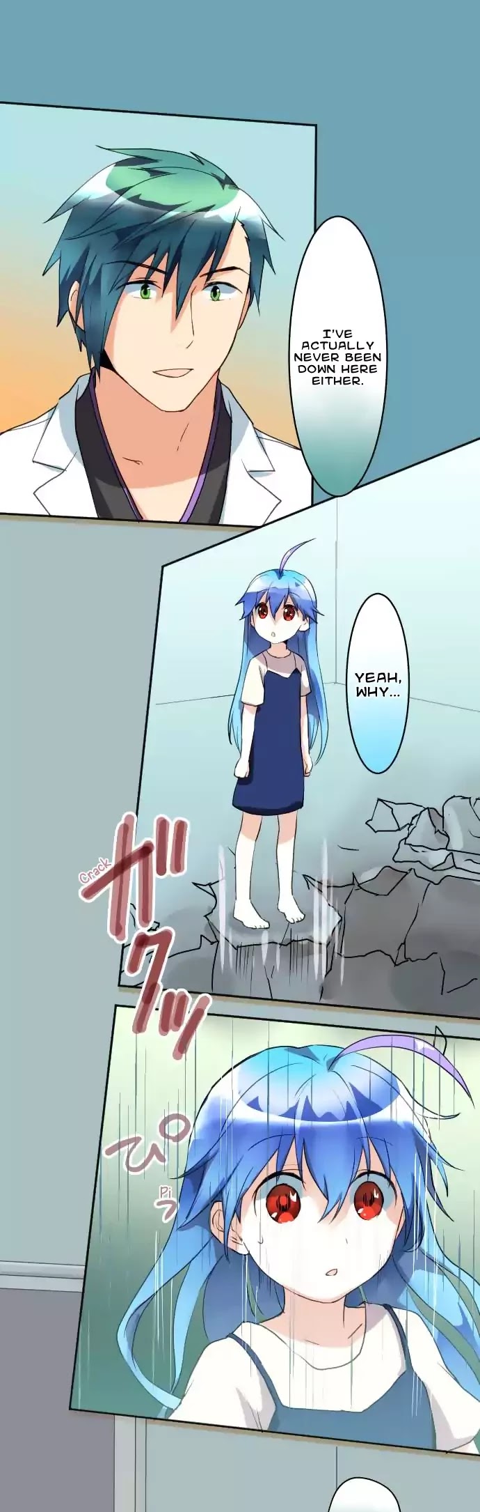 Hakase to Suraimu-chan Chapter 64 page 5 - Chapter 64: The Unopening Room