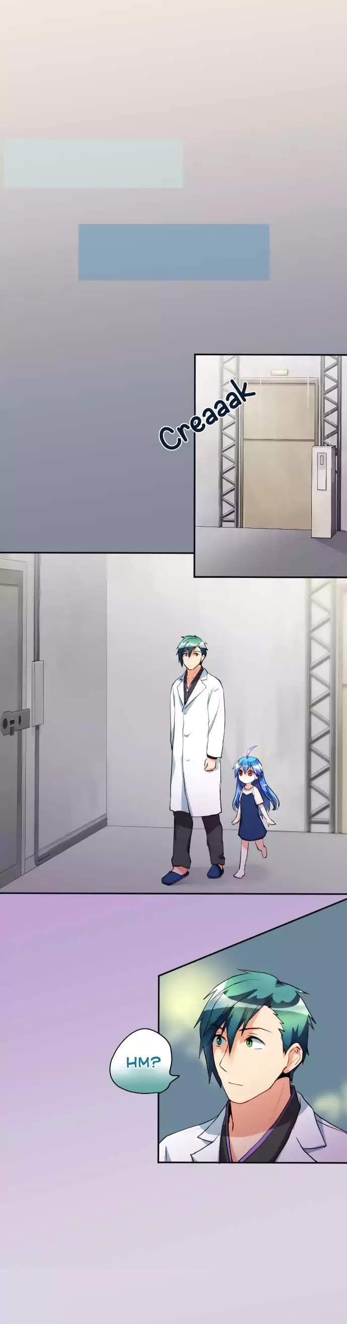 Hakase to Suraimu-chan Chapter 64 page 9 - Chapter 64: The Unopening Room
