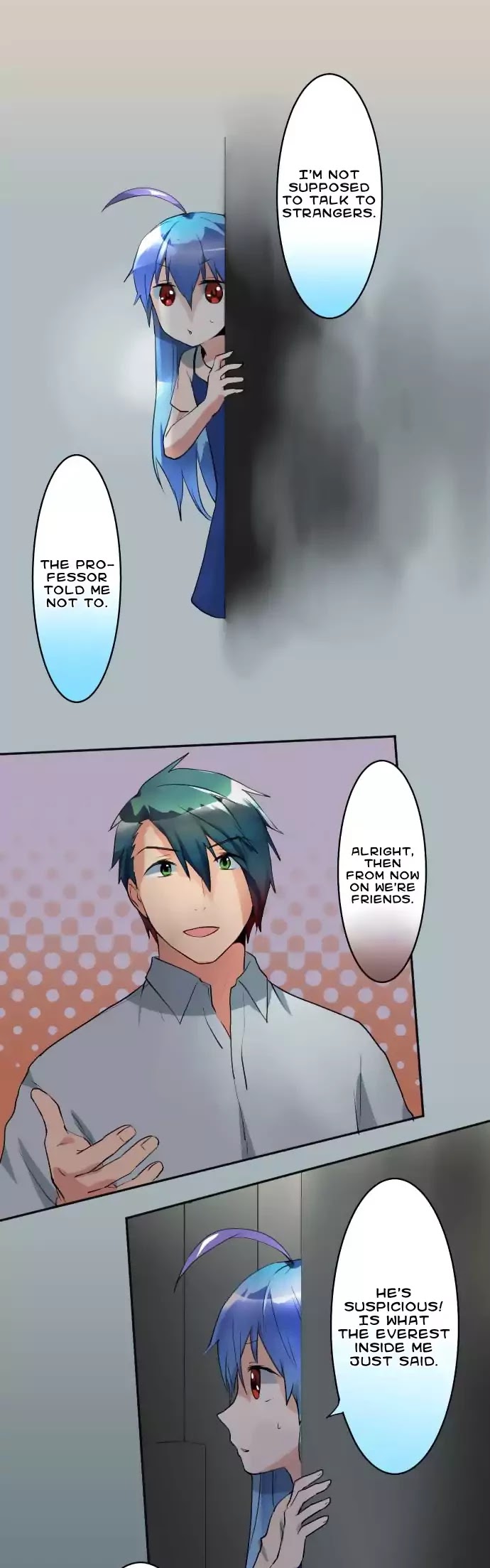 Hakase to Suraimu-chan Chapter 65 page 6 - Chapter 65: The Two Kousukes