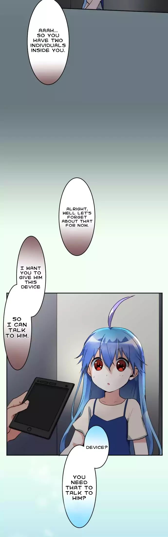 Hakase to Suraimu-chan Chapter 65 page 7 - Chapter 65: The Two Kousukes