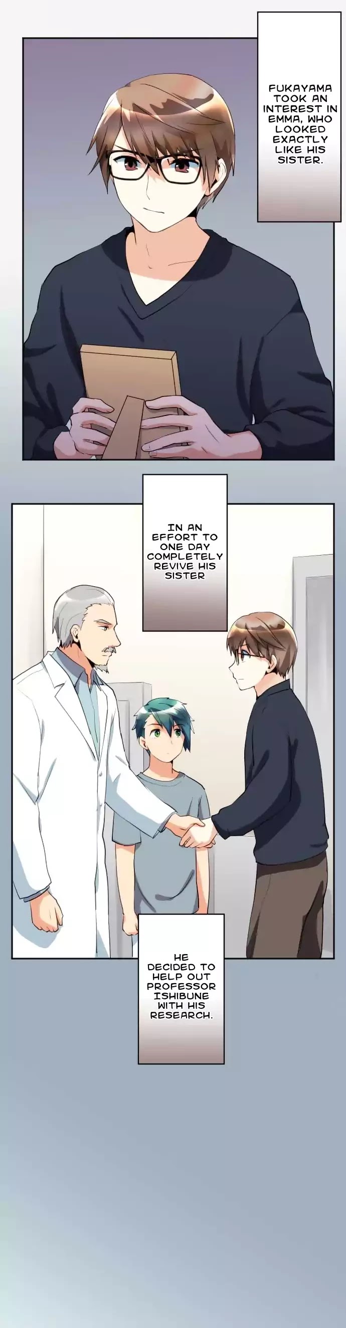 Hakase to Suraimu-chan Chapter 67 page 5 - Chapter 67: The Two Failures