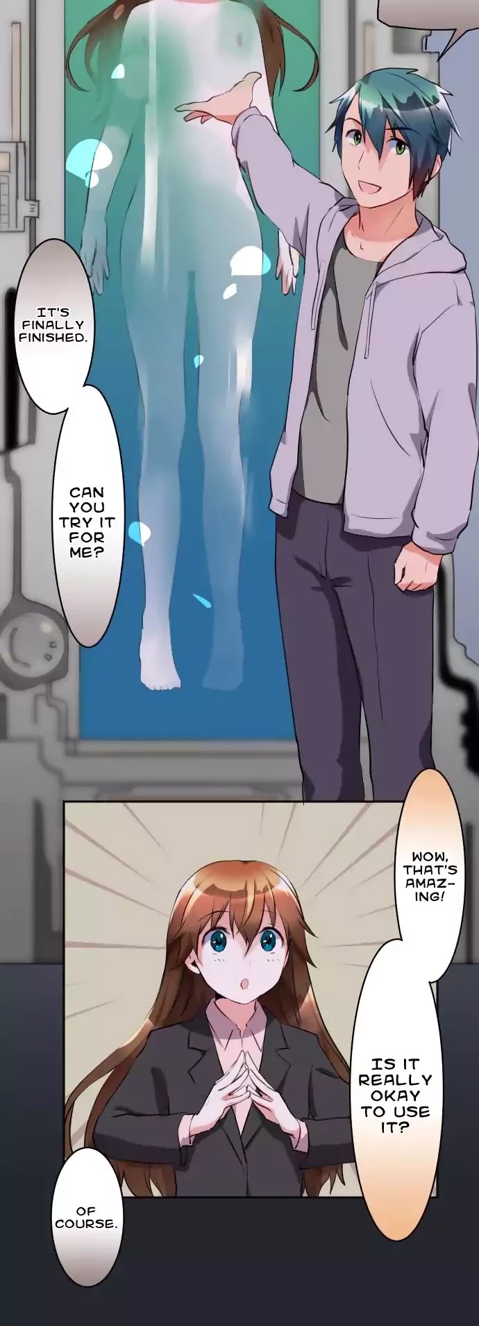 Hakase to Suraimu-chan Chapter 67 page 9 - Chapter 67: The Two Failures