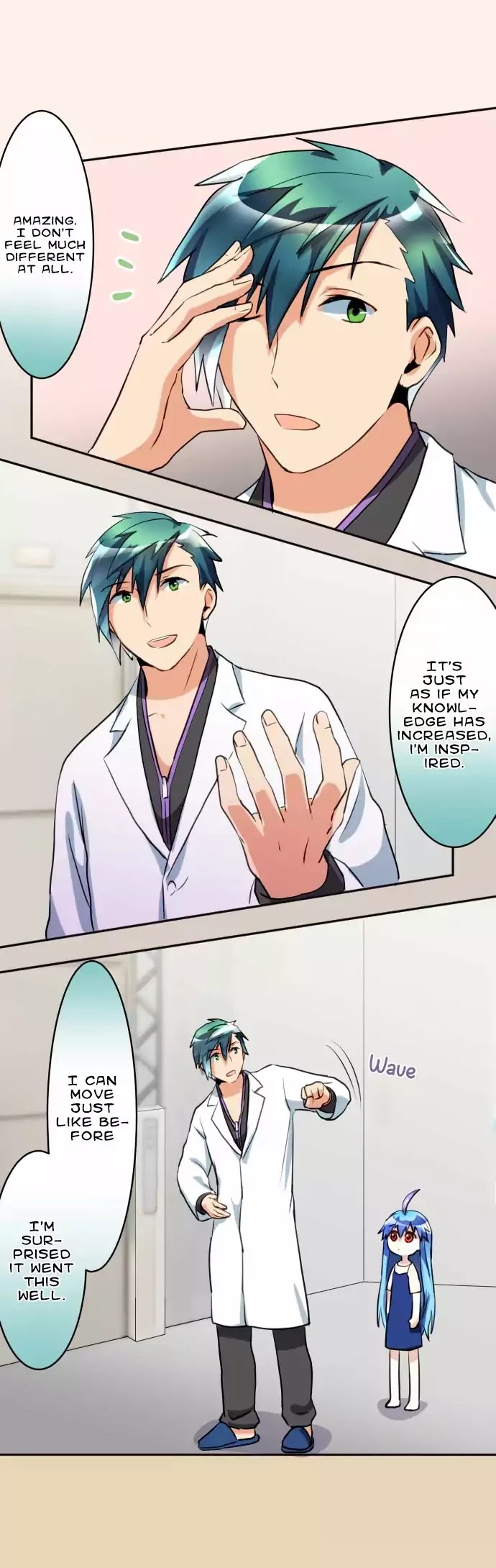 Hakase to Suraimu-chan Chapter 69 page 11 - Chapter 69: Union