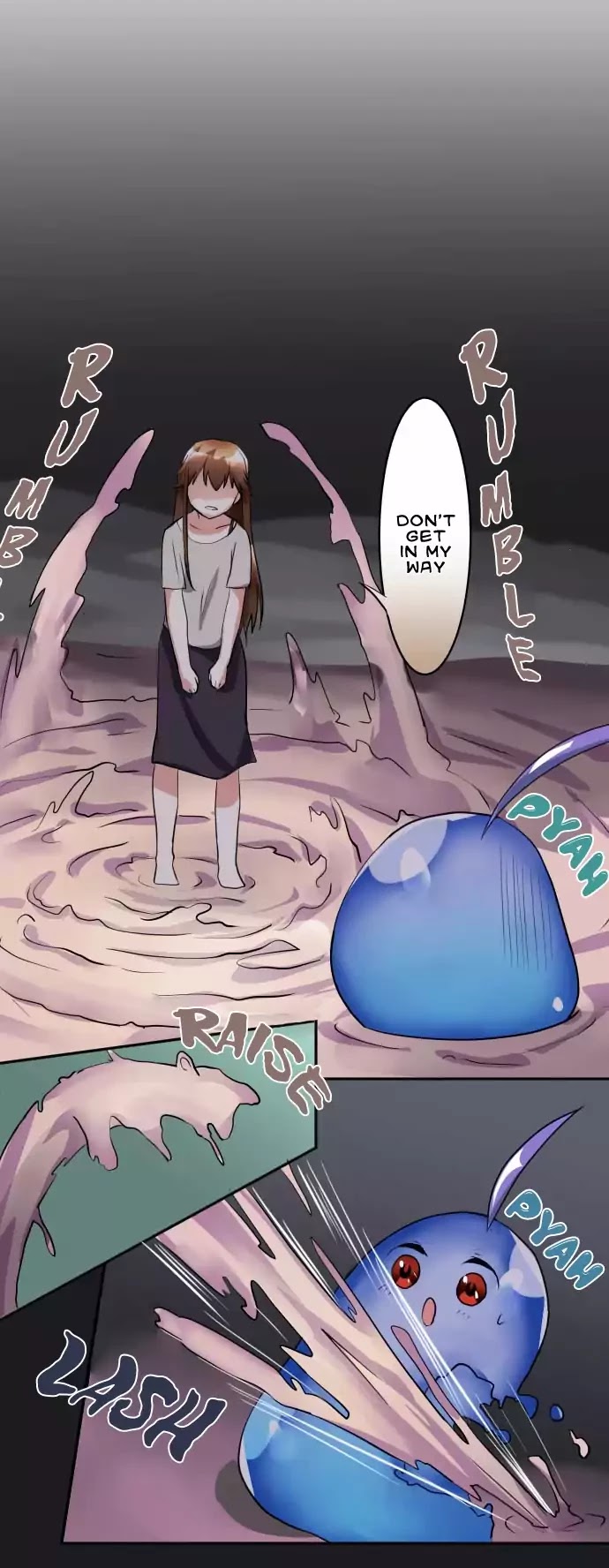 Hakase to Suraimu-chan Chapter 71 page 3 - Chapter 71: Lime Vs. Fukayama’s Sister