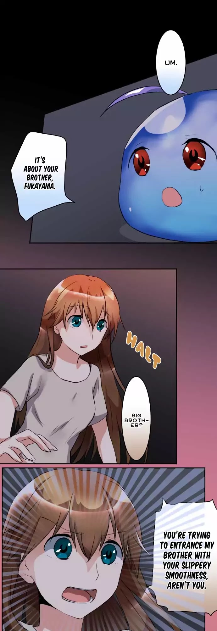 Hakase to Suraimu-chan Chapter 71 page 6 - Chapter 71: Lime Vs. Fukayama’s Sister