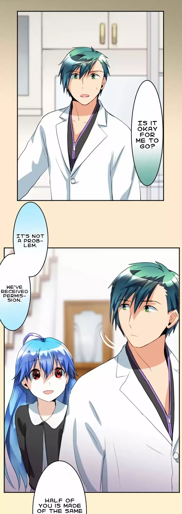 Hakase to Suraimu-chan Chapter 75 page 17 - Chapter 75: Together [END]