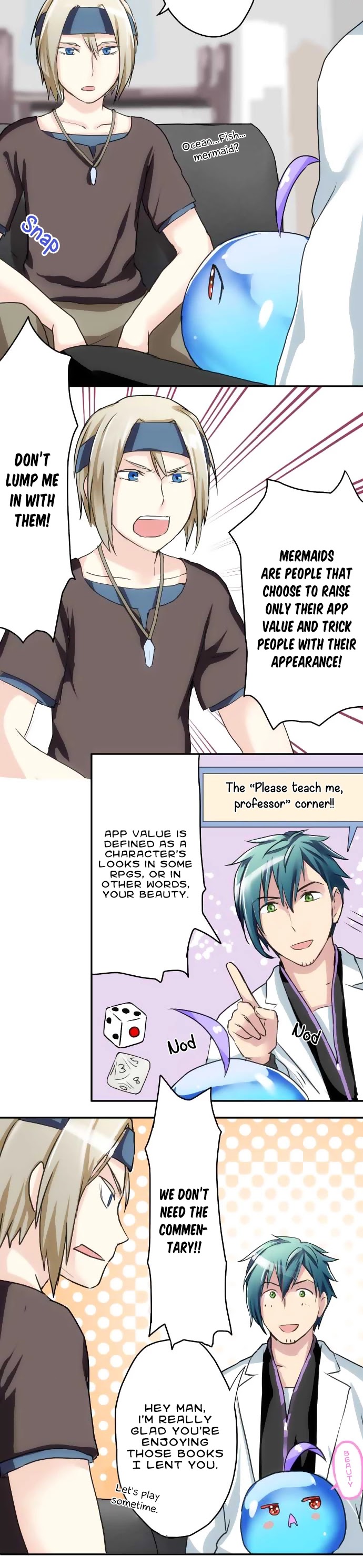 Hakase to Suraimu-chan Chapter 8 page 11 - Chapter 8: Fish à la meunière