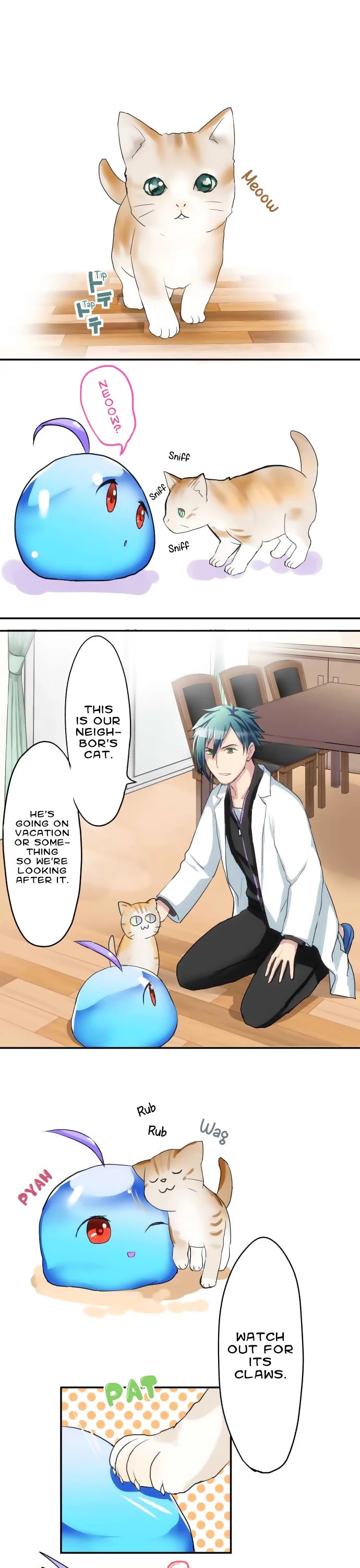 Hakase to Suraimu-chan Chapter 8 page 2 - Chapter 8: Fish à la meunière
