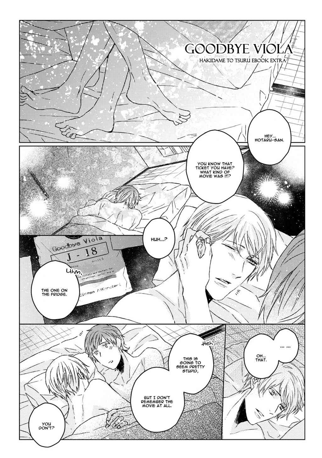 Hakidame to Tsuru Chapter 6.5 page 23 - Chapter 6.5: Extras