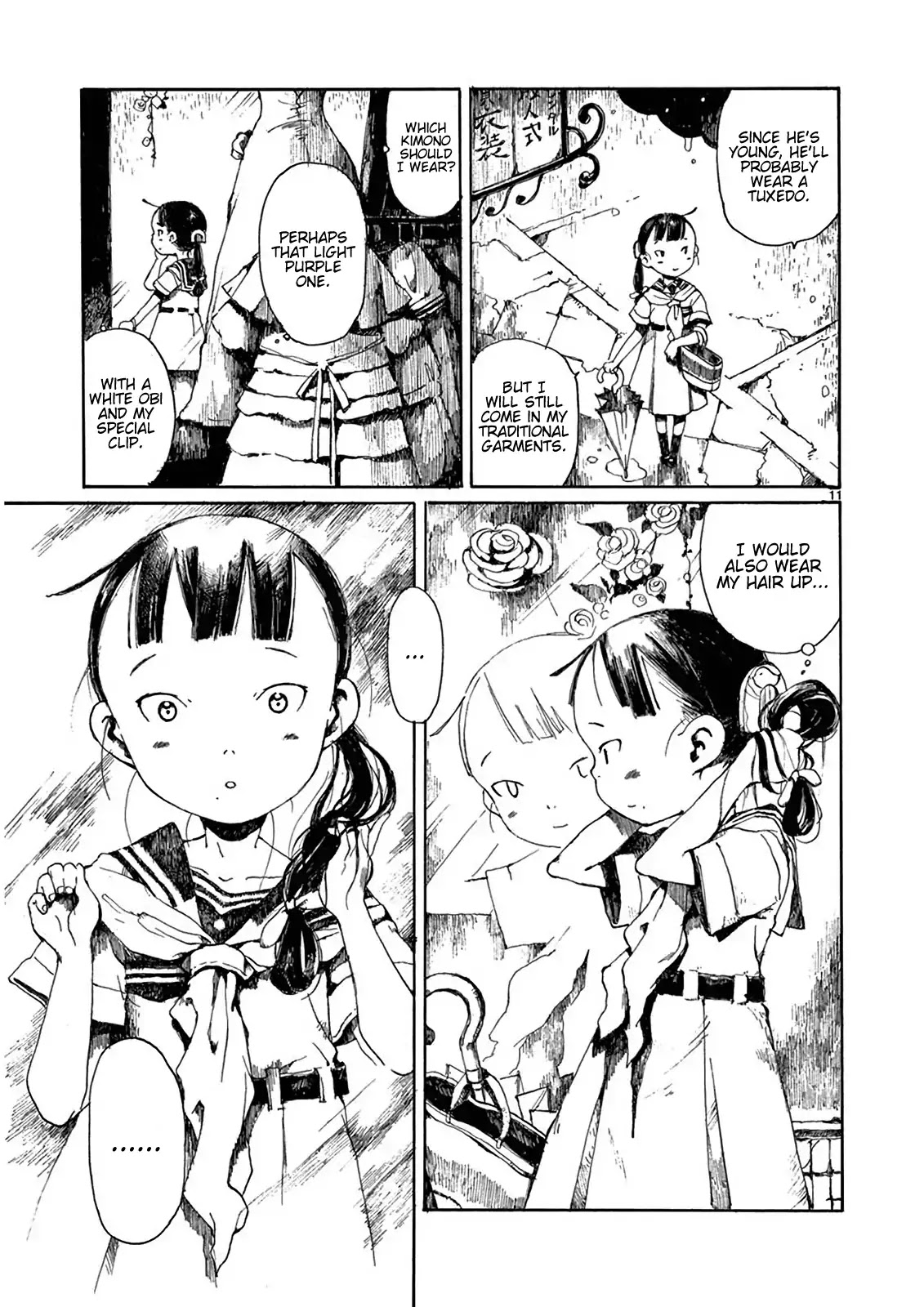 Hakka Shoujo Chapter 11 page 12 - Chapter 11: After the Rain