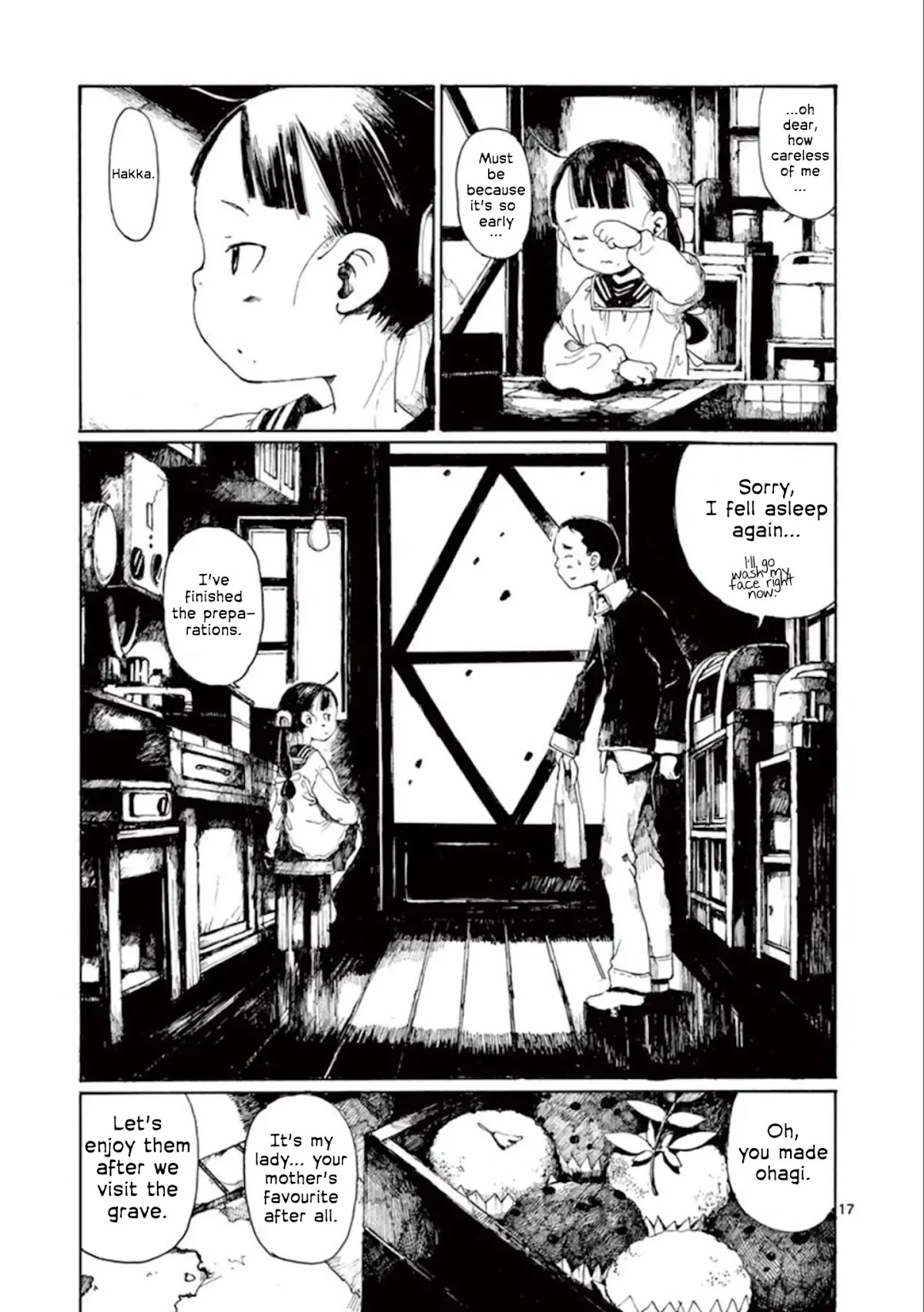 Hakka Shoujo Chapter 12 page 16 - Chapter 12: Fleeting