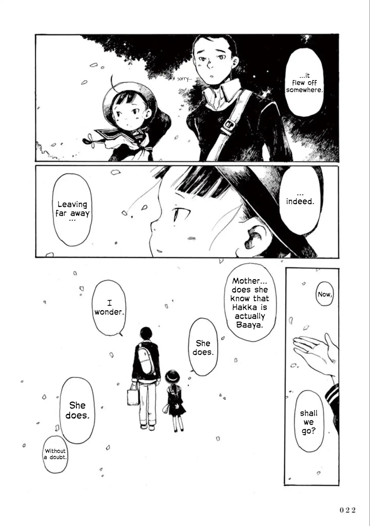 Hakka Shoujo Chapter 12 page 19 - Chapter 12: Fleeting