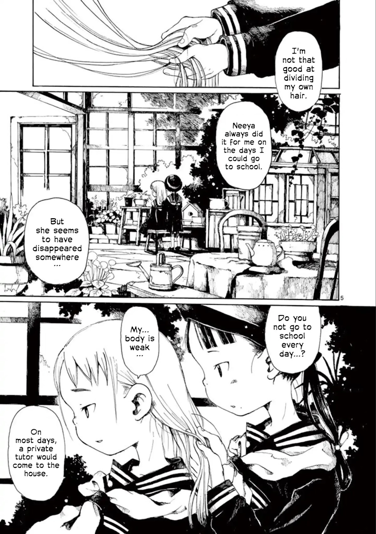 Hakka Shoujo Chapter 12 page 4 - Chapter 12: Fleeting