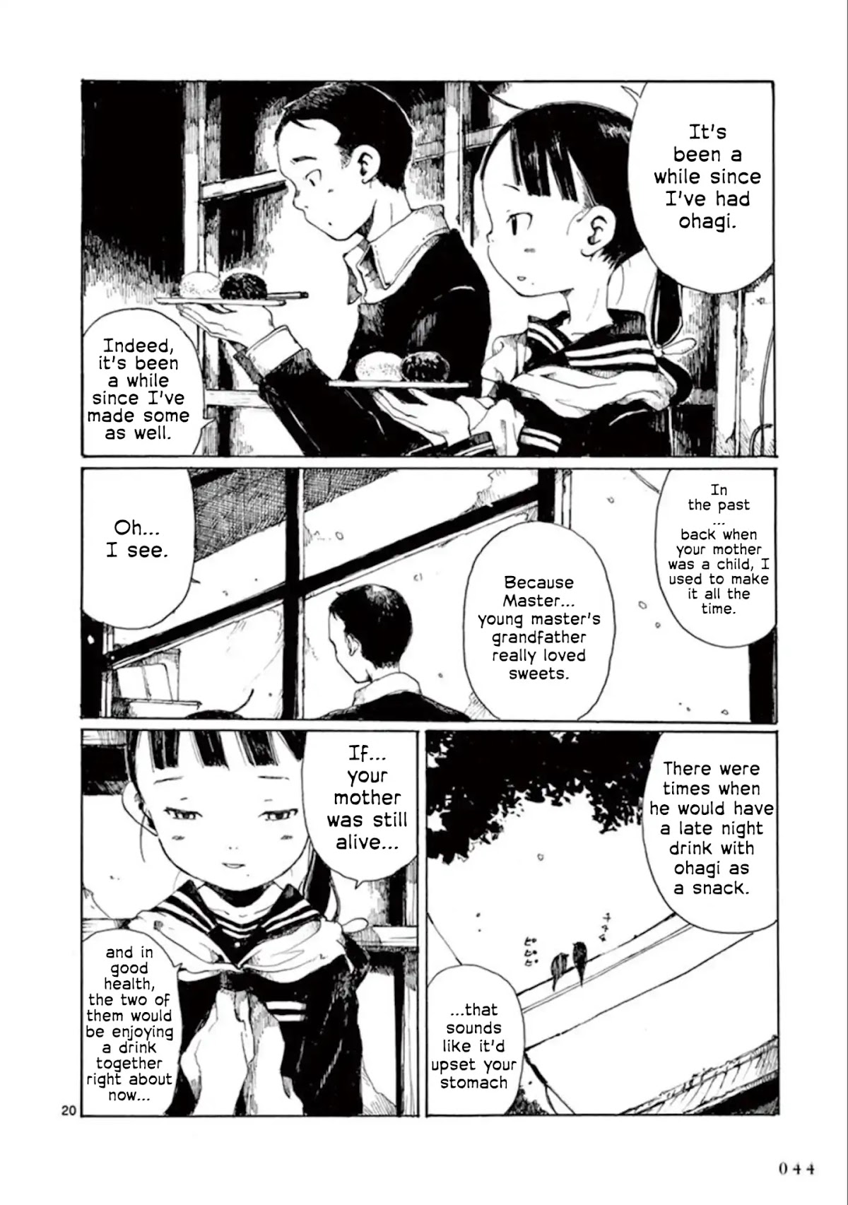 Hakka Shoujo Chapter 13 page 15 - Chapter 13: On the Day with Falling Petals