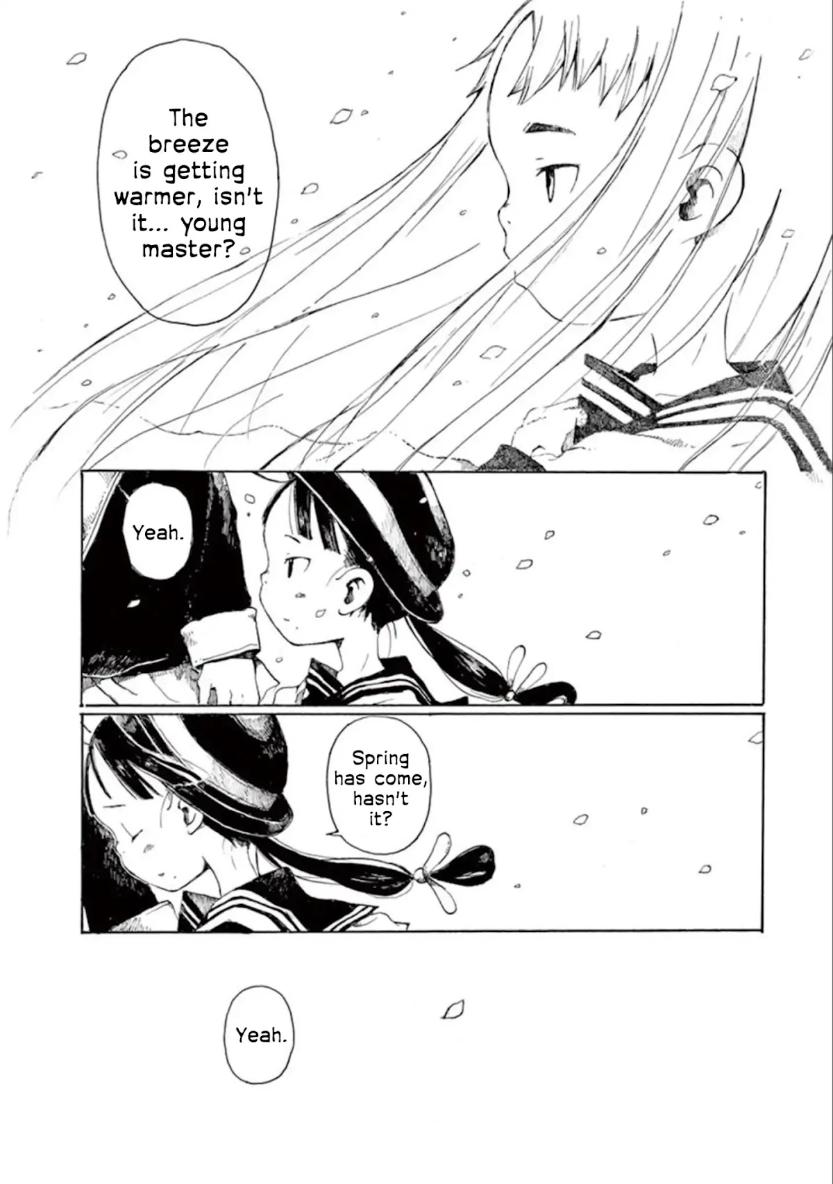 Hakka Shoujo Chapter 13 page 25 - Chapter 13: On the Day with Falling Petals