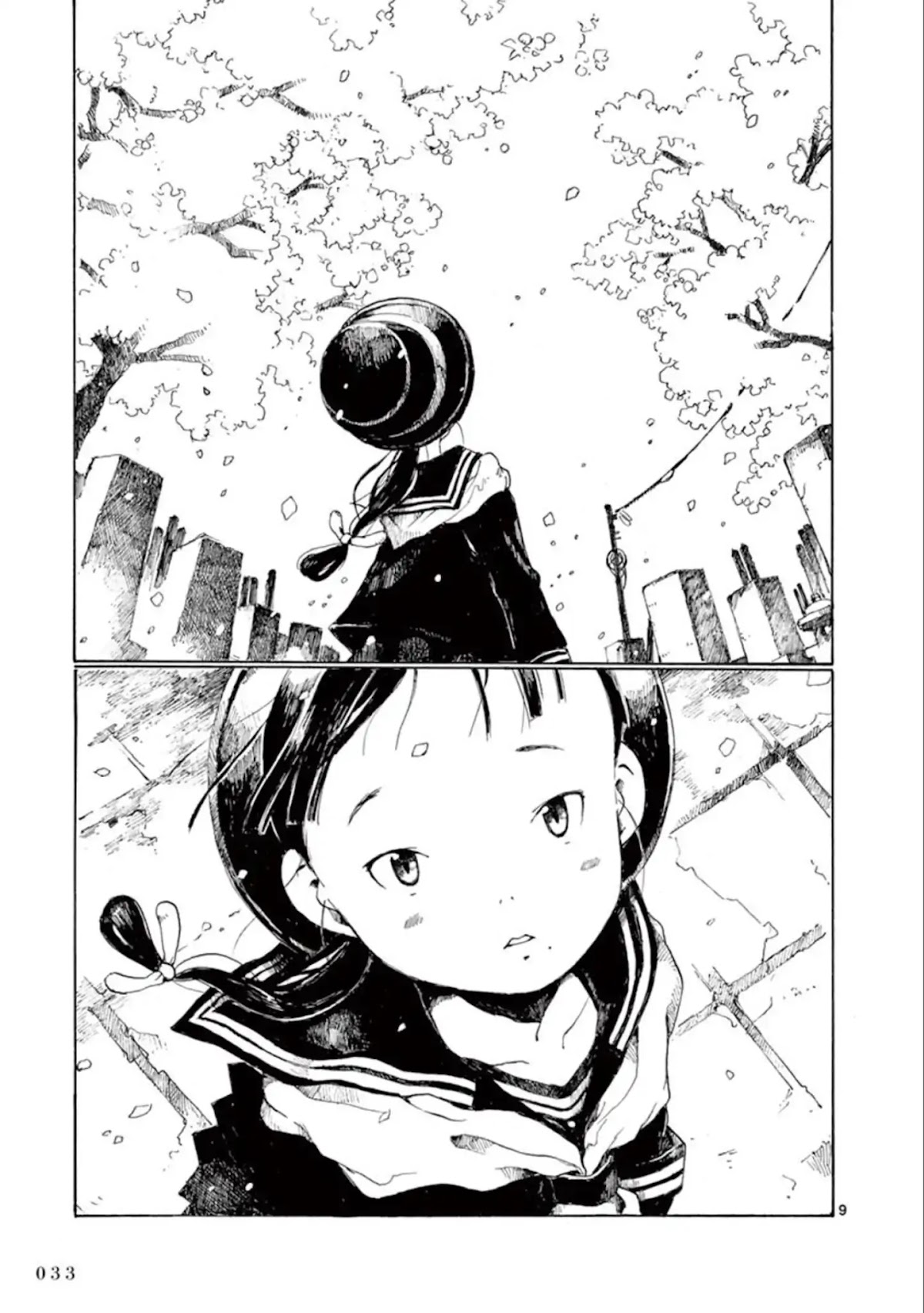 Hakka Shoujo Chapter 13 page 4 - Chapter 13: On the Day with Falling Petals