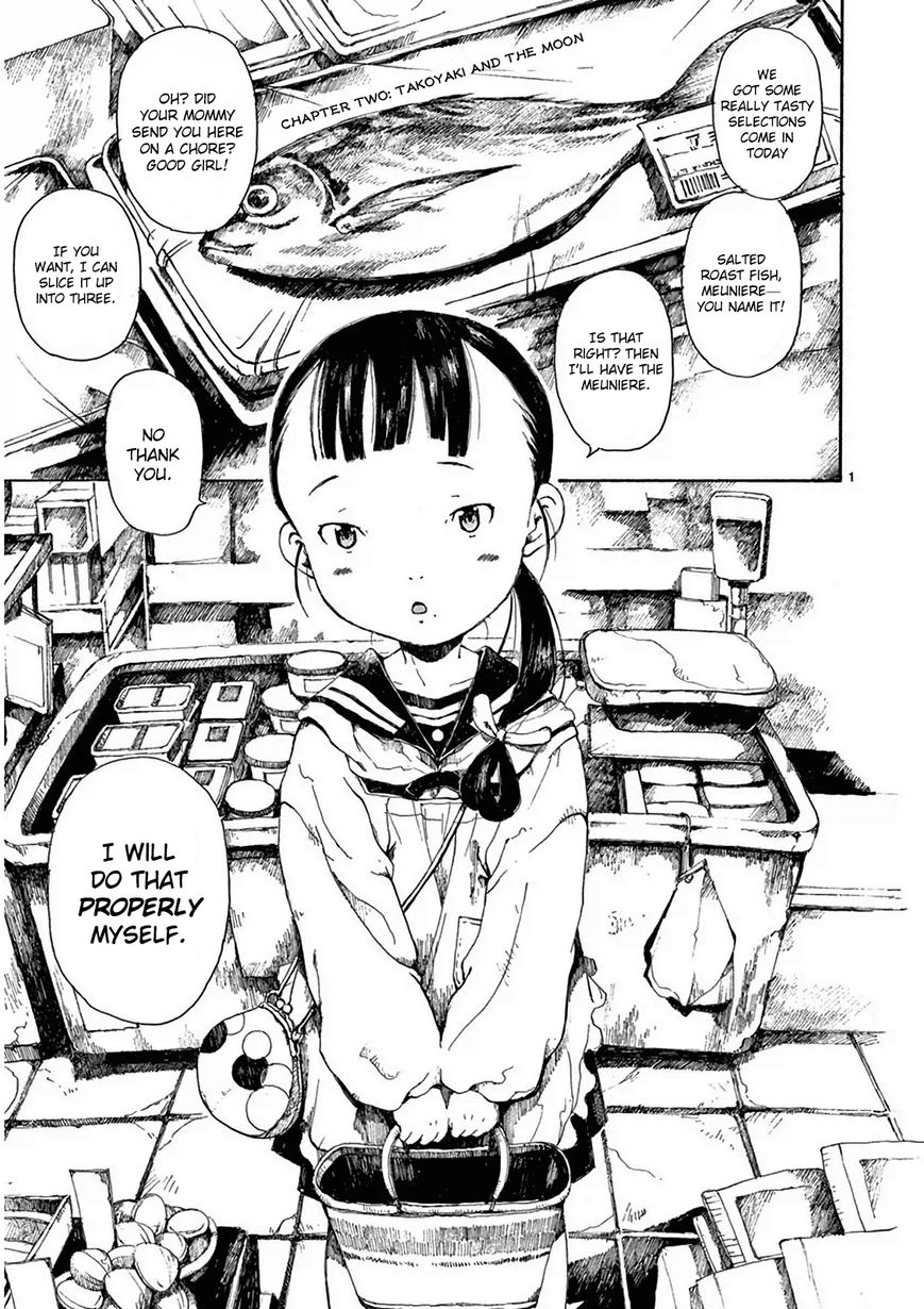 Hakka Shoujo Chapter 2 page 2 - Chapter 2 : Takoyaki and the Moon
