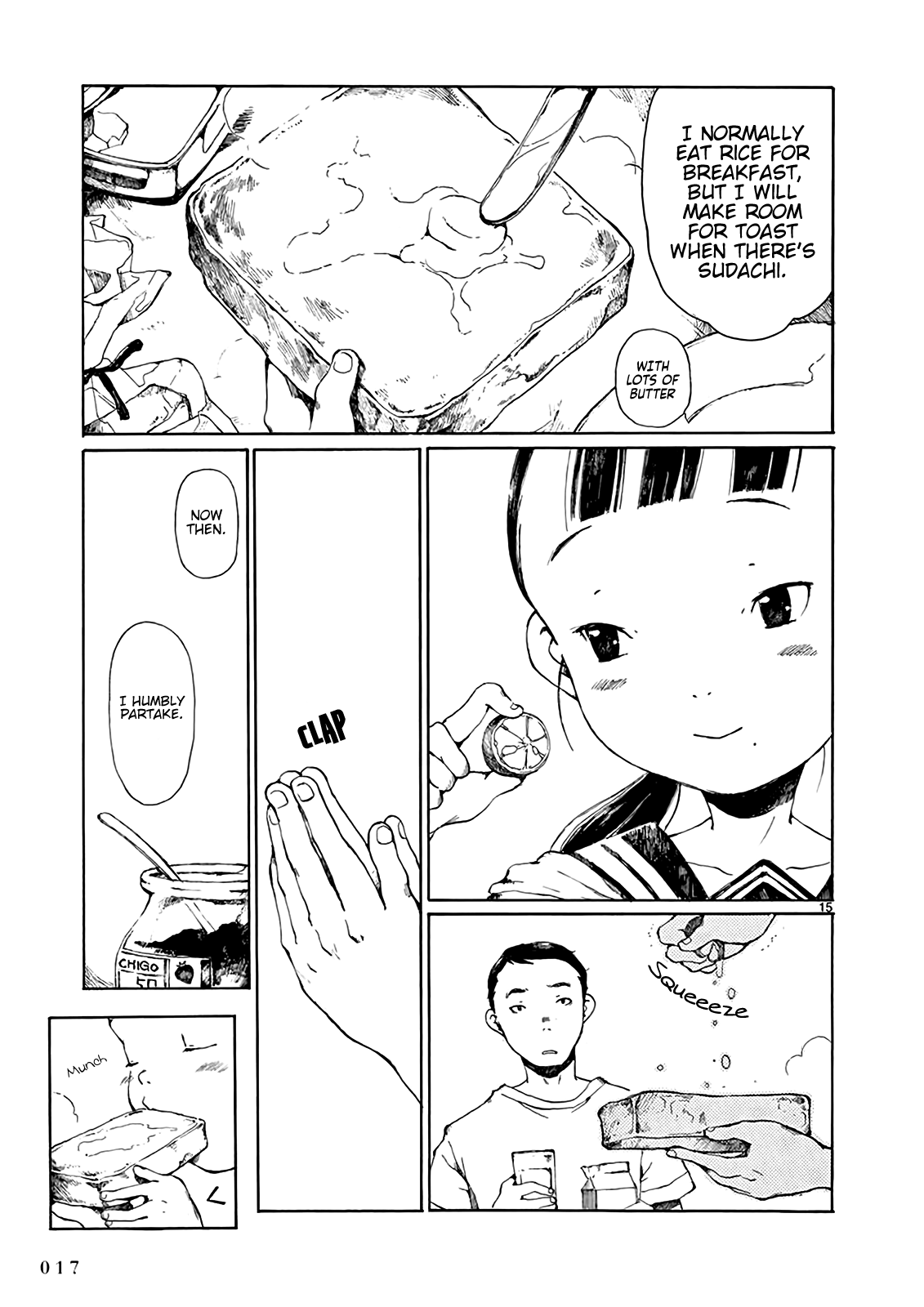 Hakka Shoujo Chapter 6 page 17 - Chapter 6 : Peppermint and Sudachi