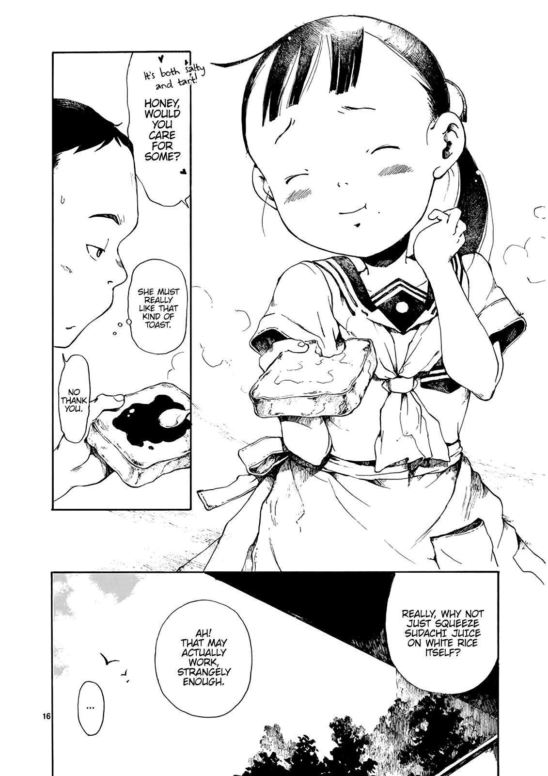 Hakka Shoujo Chapter 6 page 18 - Chapter 6 : Peppermint and Sudachi