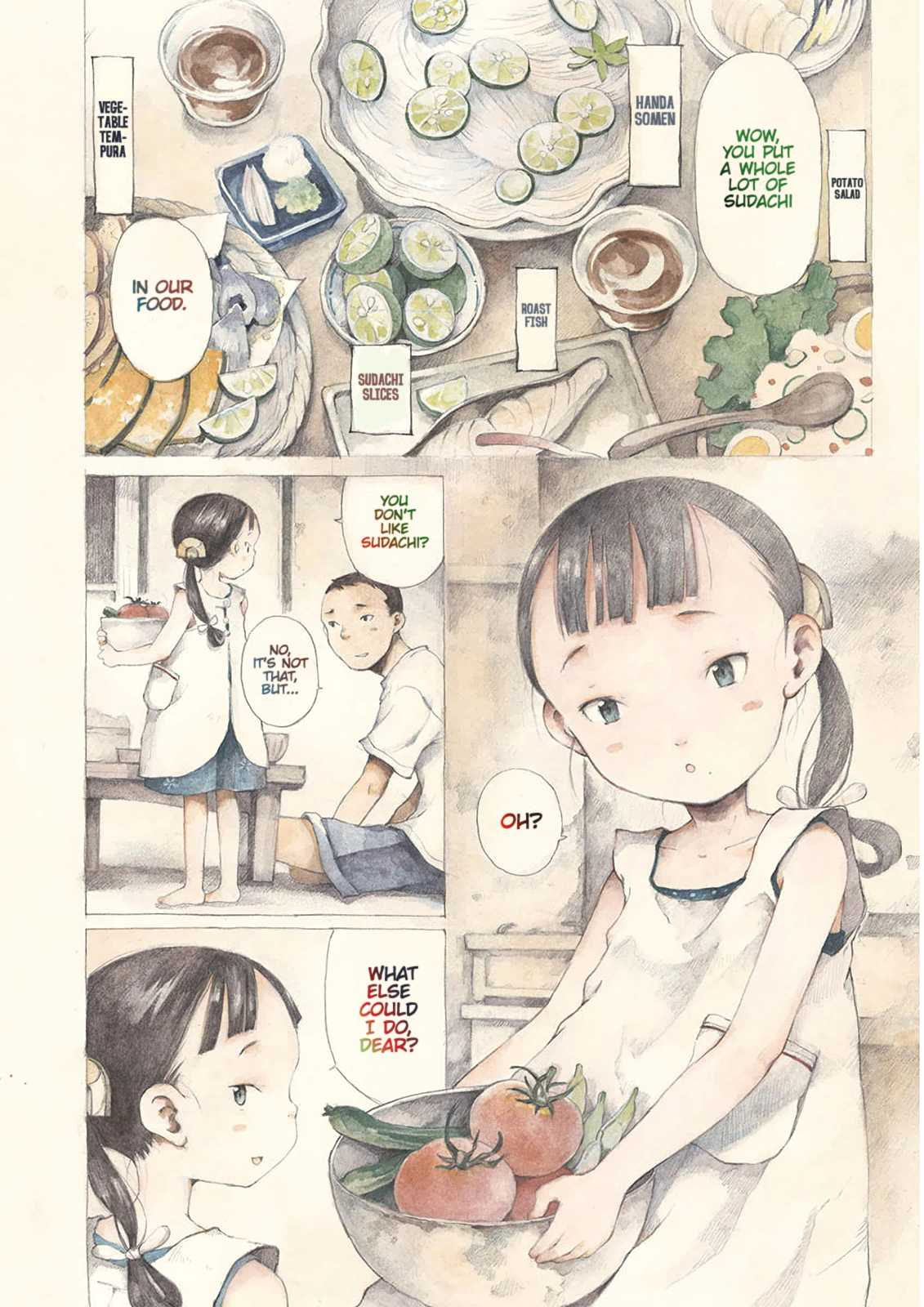 Hakka Shoujo Chapter 6 page 6 - Chapter 6 : Peppermint and Sudachi