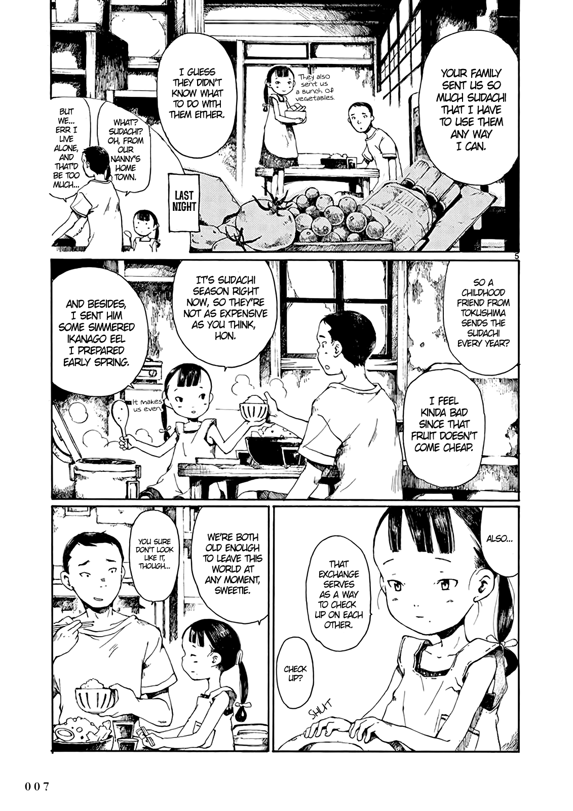 Hakka Shoujo Chapter 6 page 7 - Chapter 6 : Peppermint and Sudachi