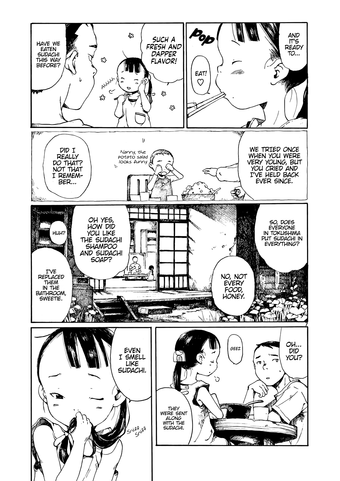 Hakka Shoujo Chapter 6 page 9 - Chapter 6 : Peppermint and Sudachi