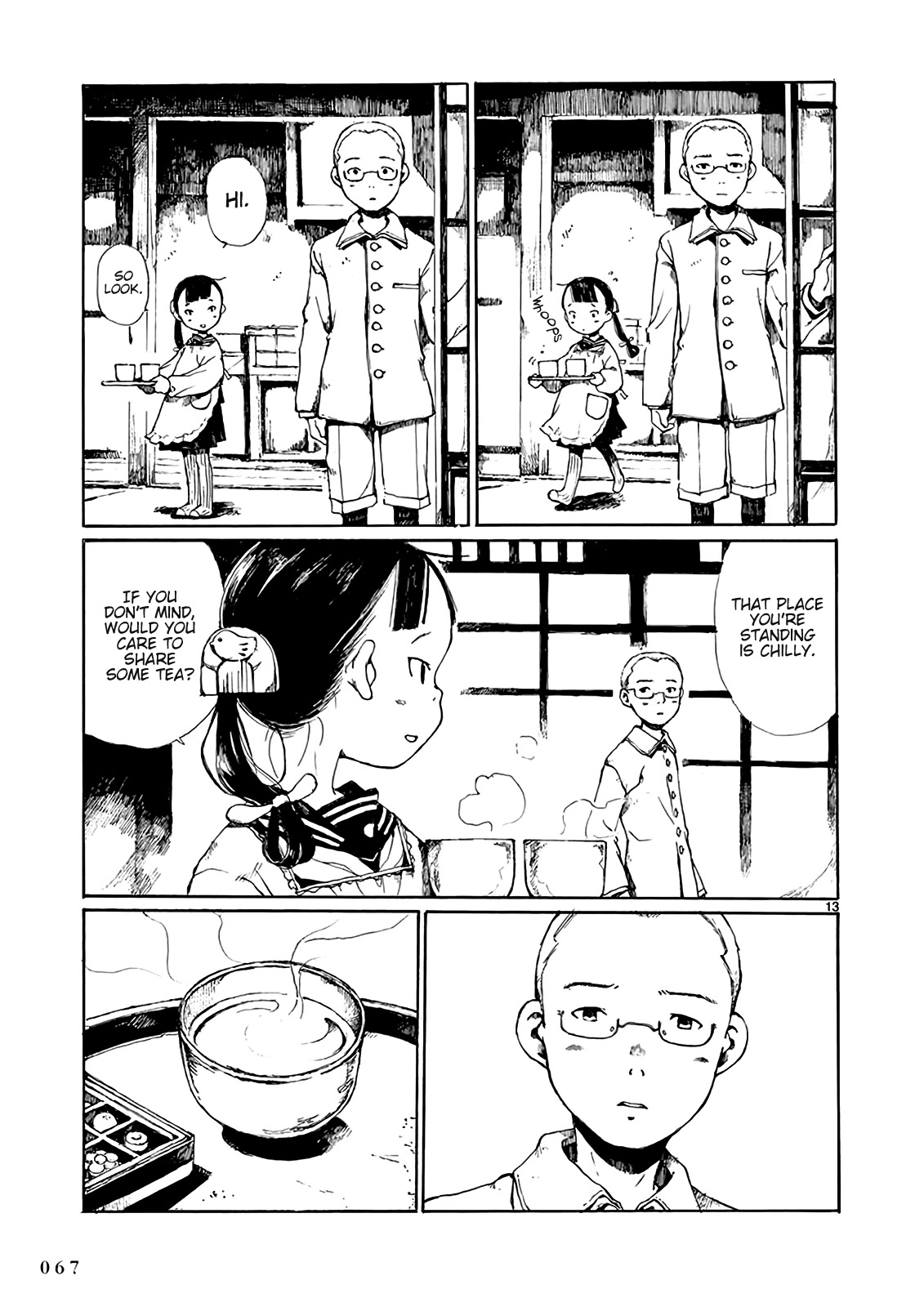 Hakka Shoujo Chapter 8 page 14 - Chapter 8: Before the Snow Falls