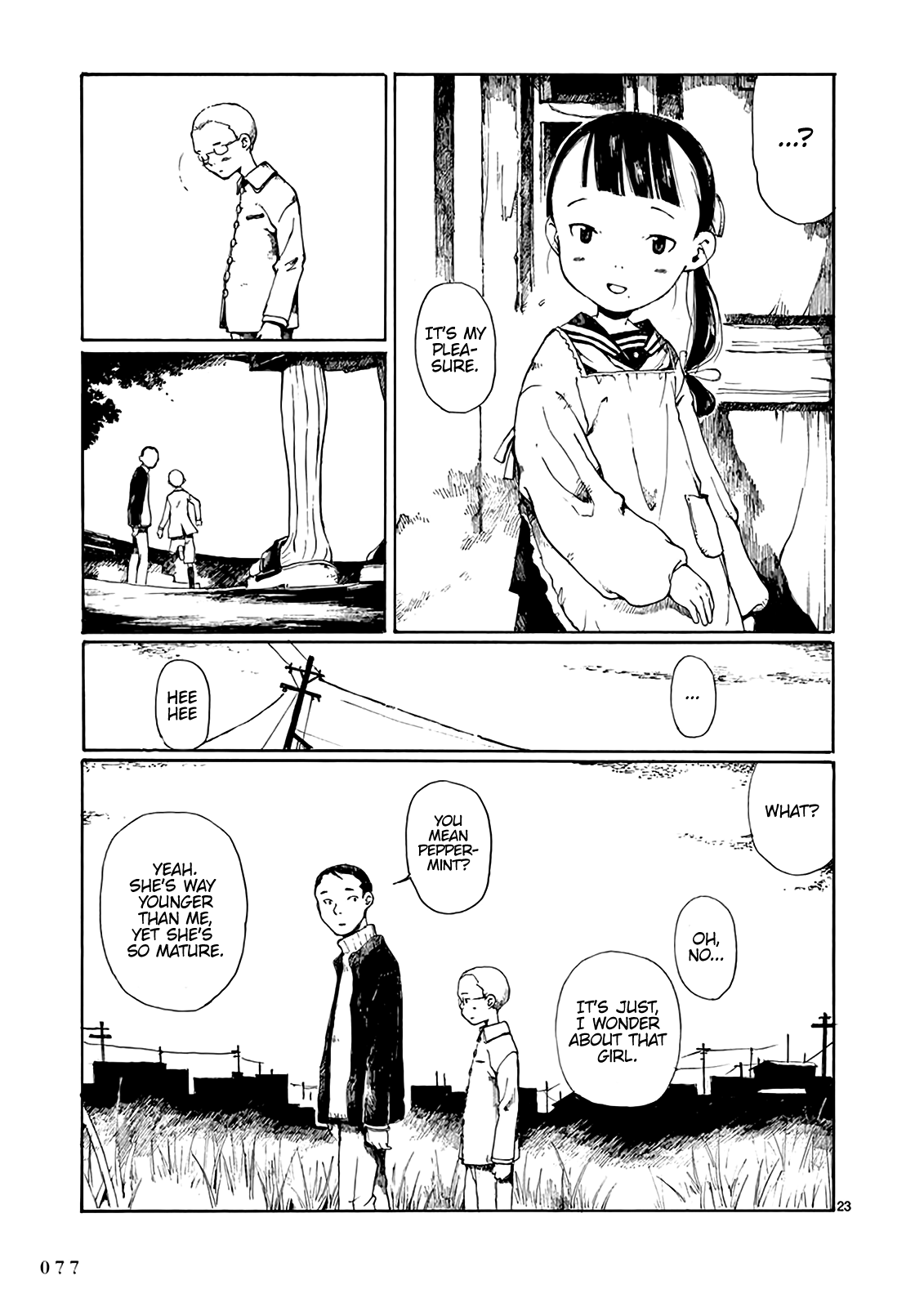 Hakka Shoujo Chapter 8 page 24 - Chapter 8: Before the Snow Falls
