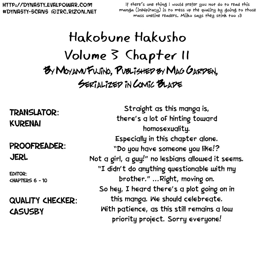 Hakobune Hakusho Chapter 11 page 35 - Chapter 11
