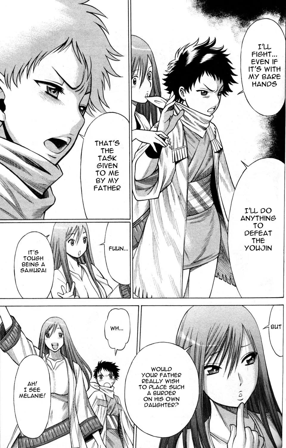 Hakodate Youjin Buraichou Himegami Chapter 4 page 15 - Chapter 4: Evil Power