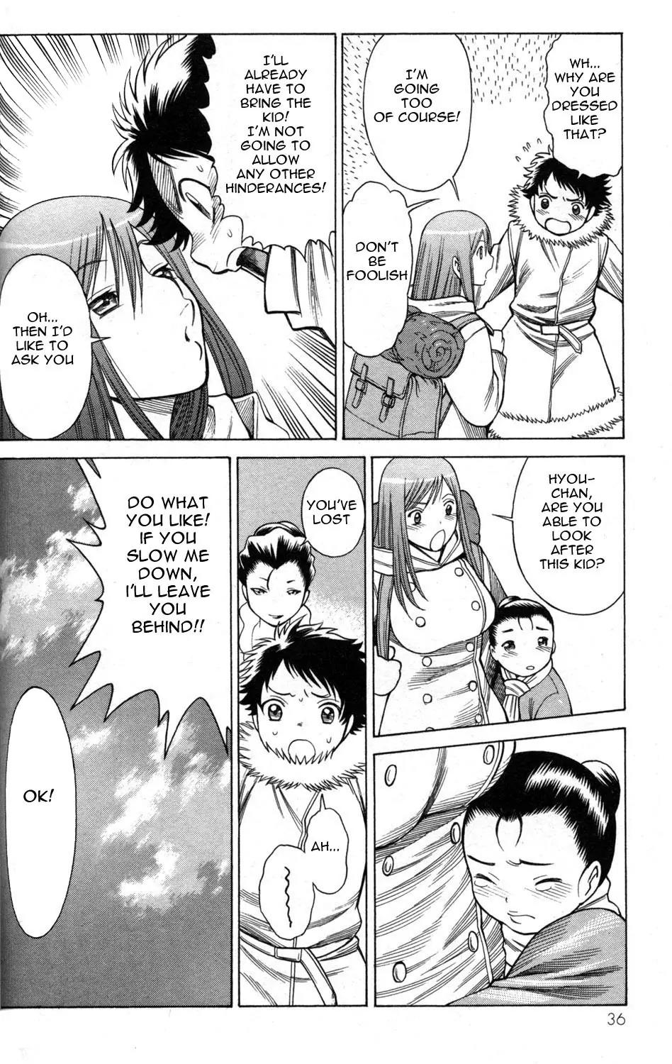 Hakodate Youjin Buraichou Himegami Chapter 5 page 34 - Chapter 5: Assault