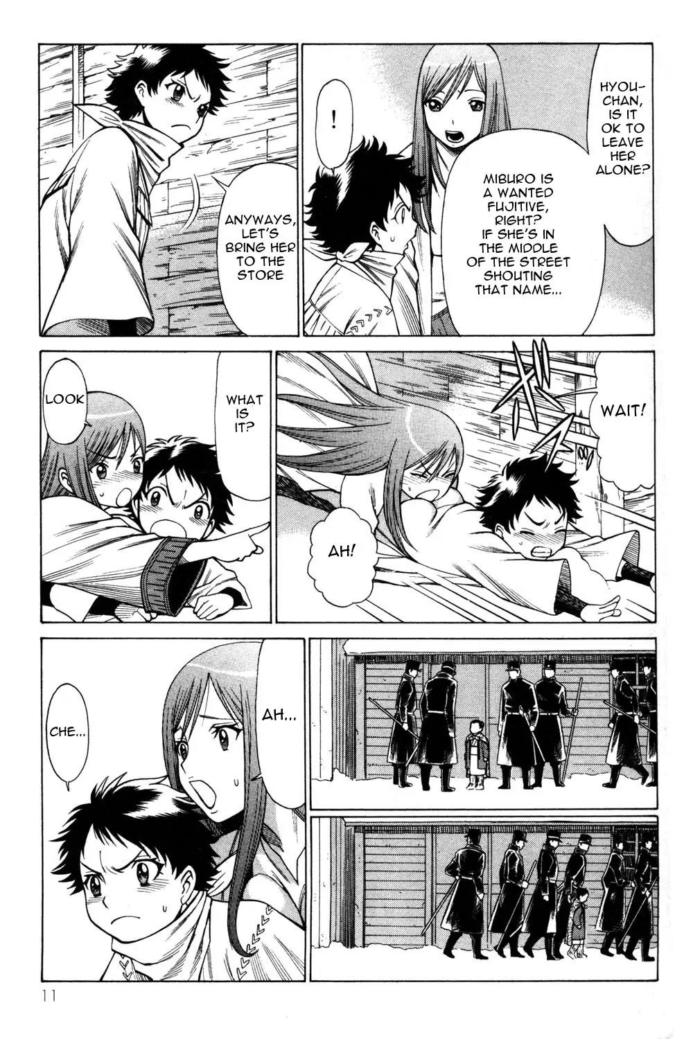 Hakodate Youjin Buraichou Himegami Chapter 5 page 9 - Chapter 5: Assault