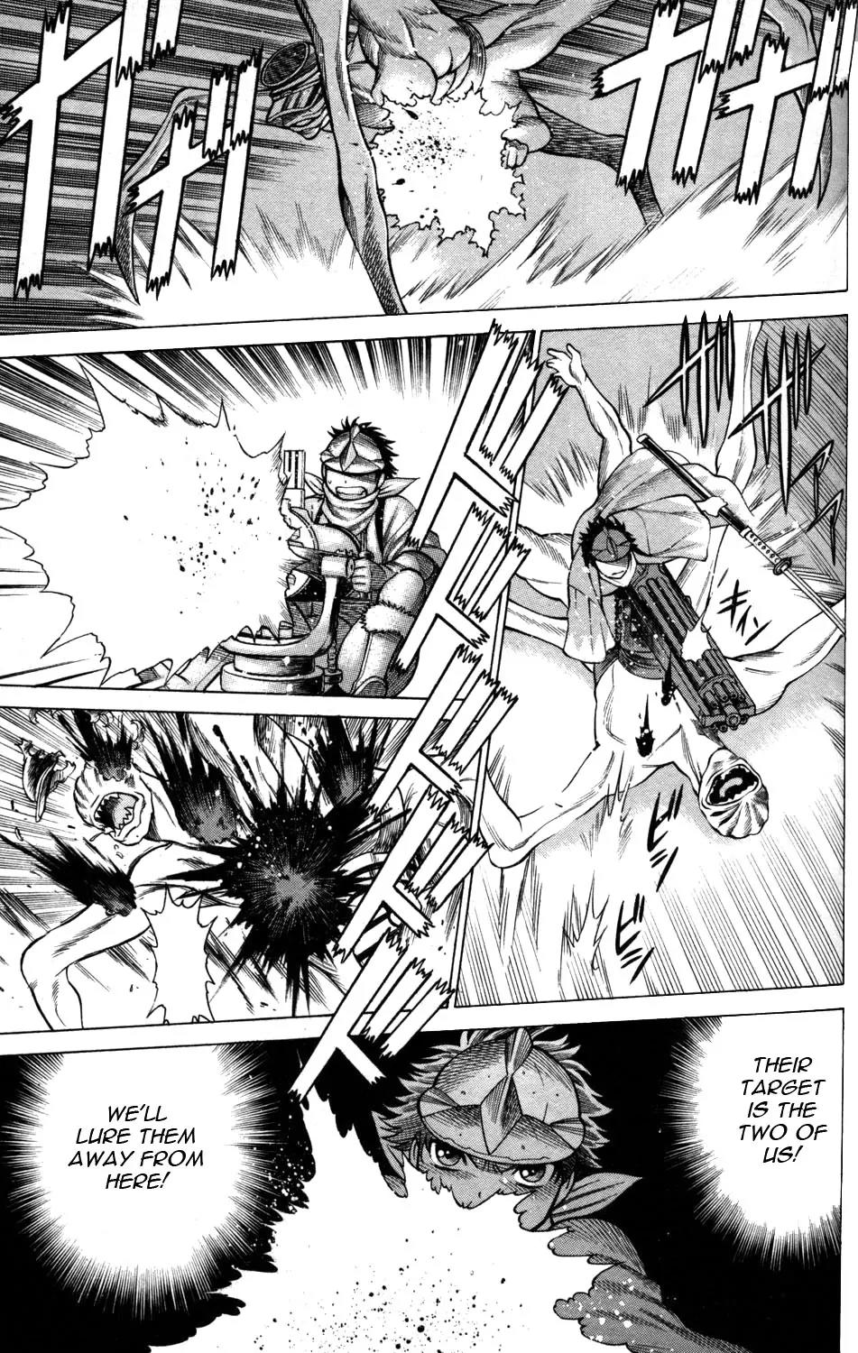 Hakodate Youjin Buraichou Himegami Chapter 7 page 27 - Chapter 7: Up in Flames