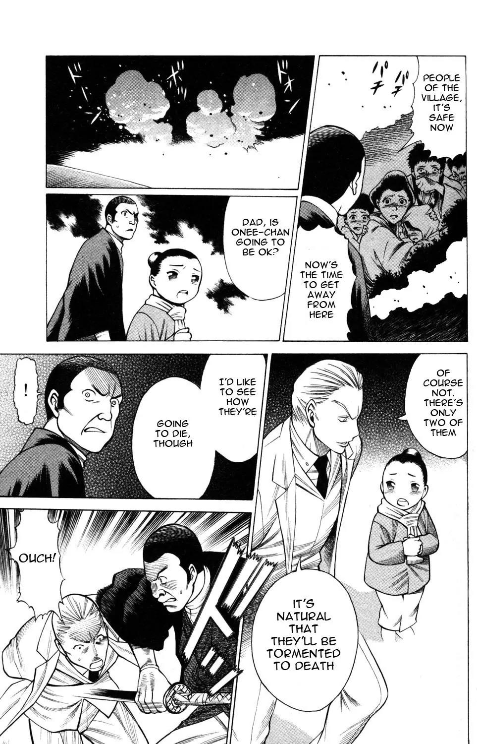 Hakodate Youjin Buraichou Himegami Chapter 7 page 29 - Chapter 7: Up in Flames