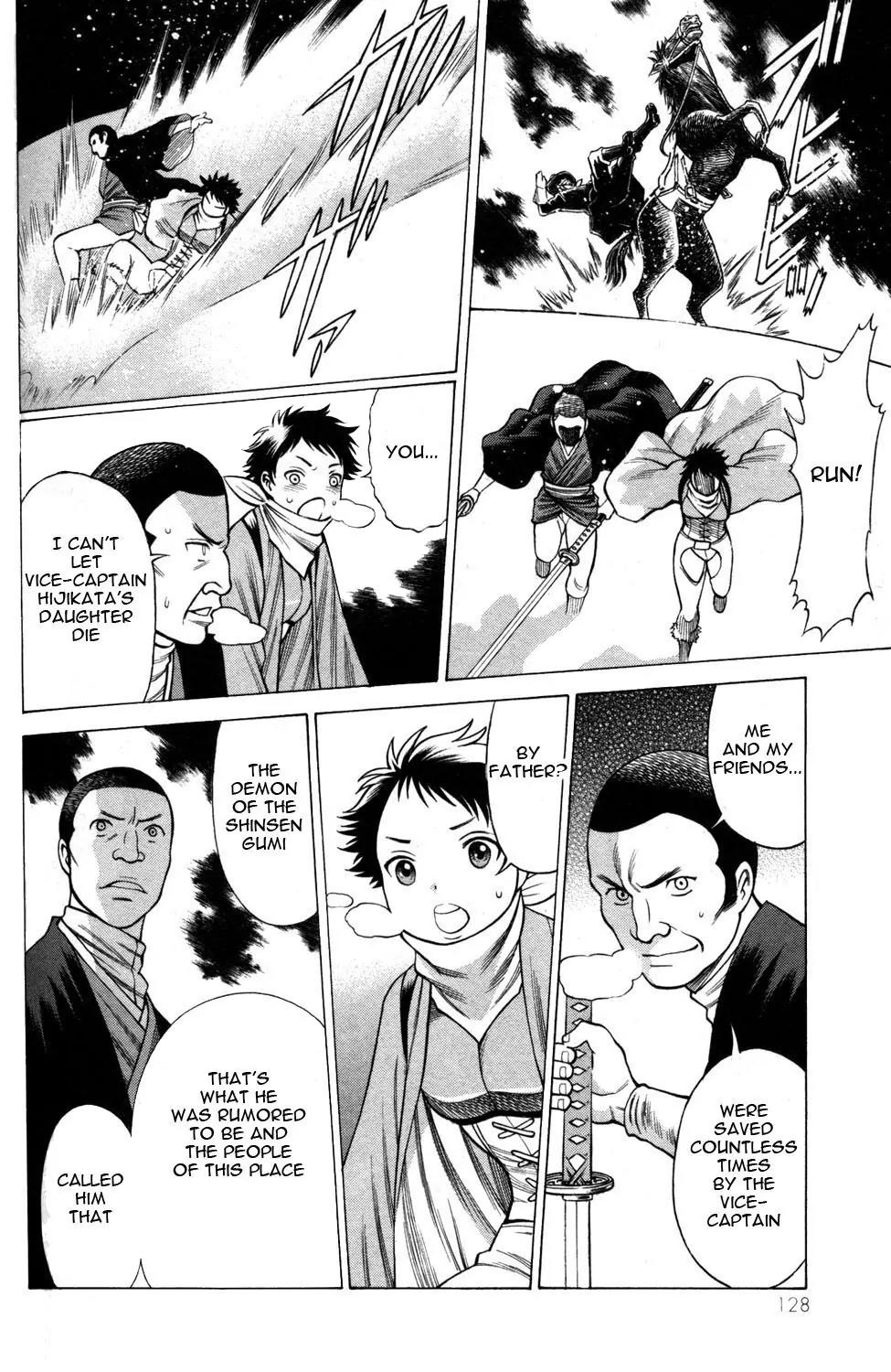 Hakodate Youjin Buraichou Himegami Chapter 7 page 34 - Chapter 7: Up in Flames