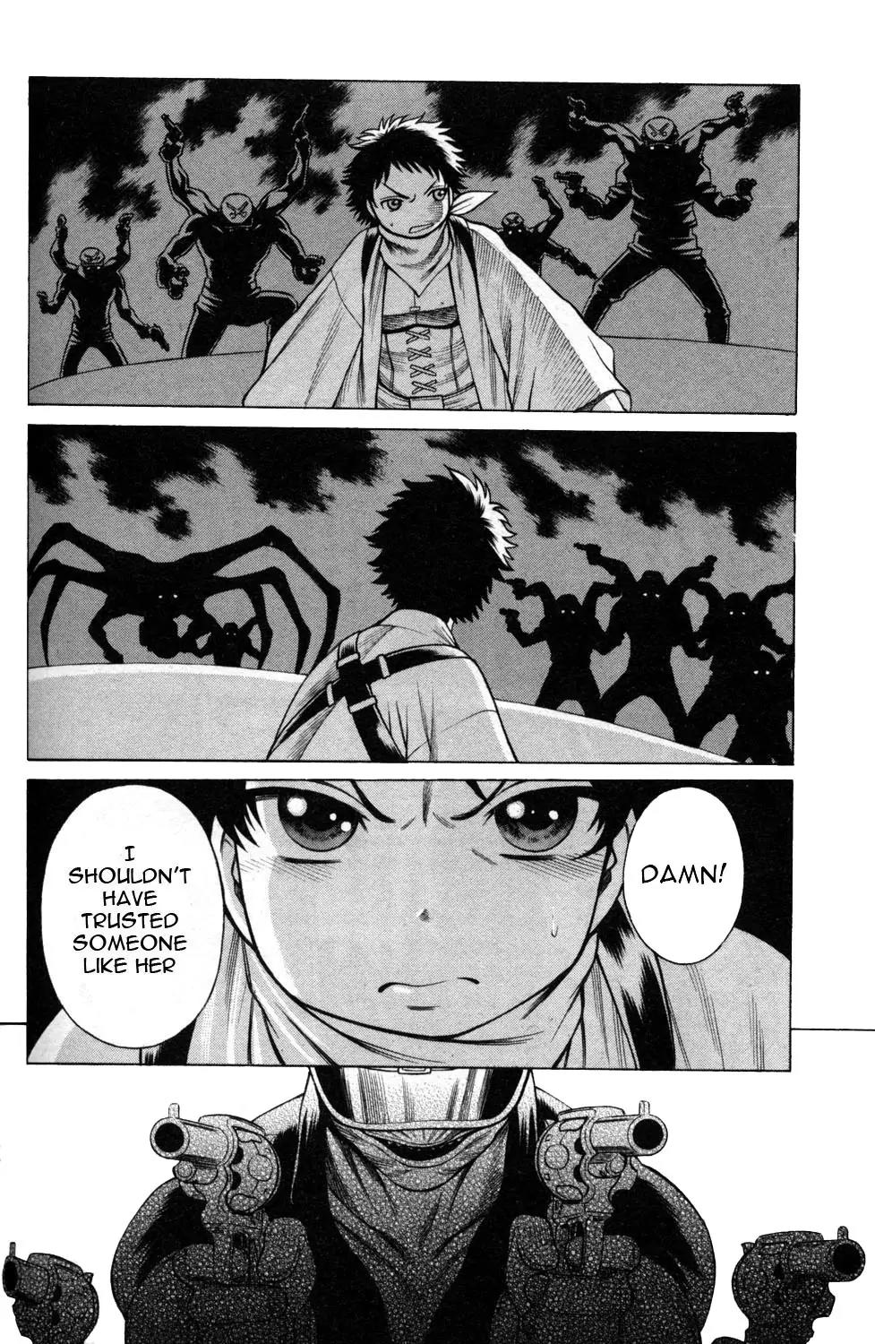 Hakodate Youjin Buraichou Himegami Chapter 7 page 40 - Chapter 7: Up in Flames