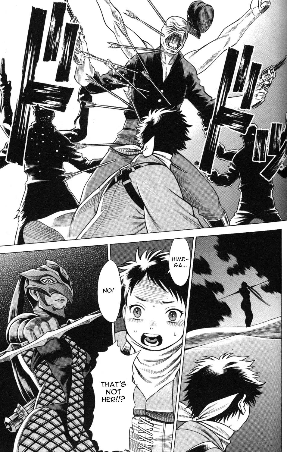 Hakodate Youjin Buraichou Himegami Chapter 7 page 41 - Chapter 7: Up in Flames