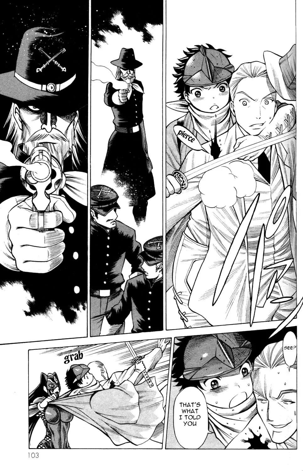 Hakodate Youjin Buraichou Himegami Chapter 7 page 9 - Chapter 7: Up in Flames