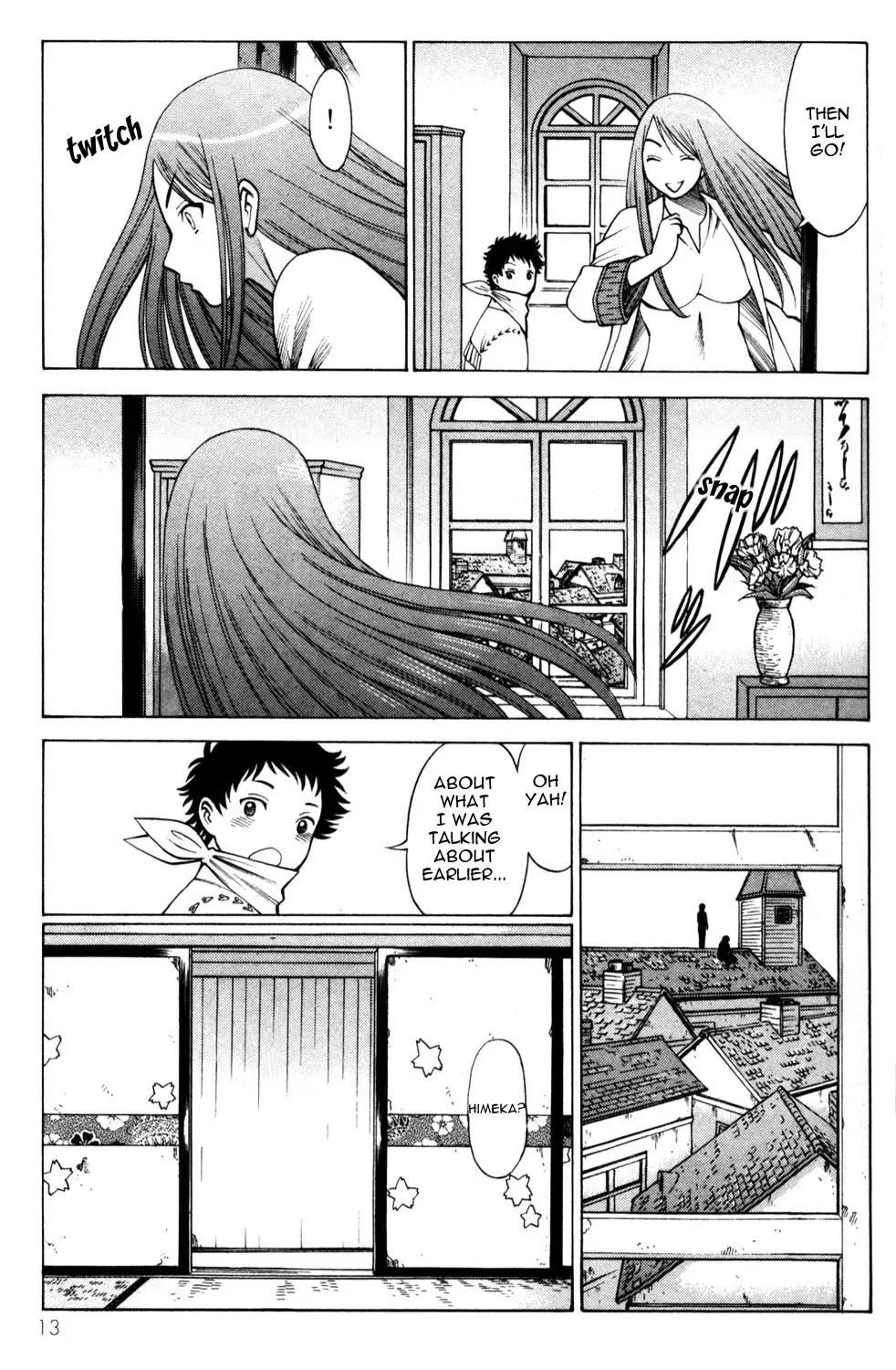 Hakodate Youjin Buraichou Himegami Chapter 9 page 11 - Chapter 9: Seirei