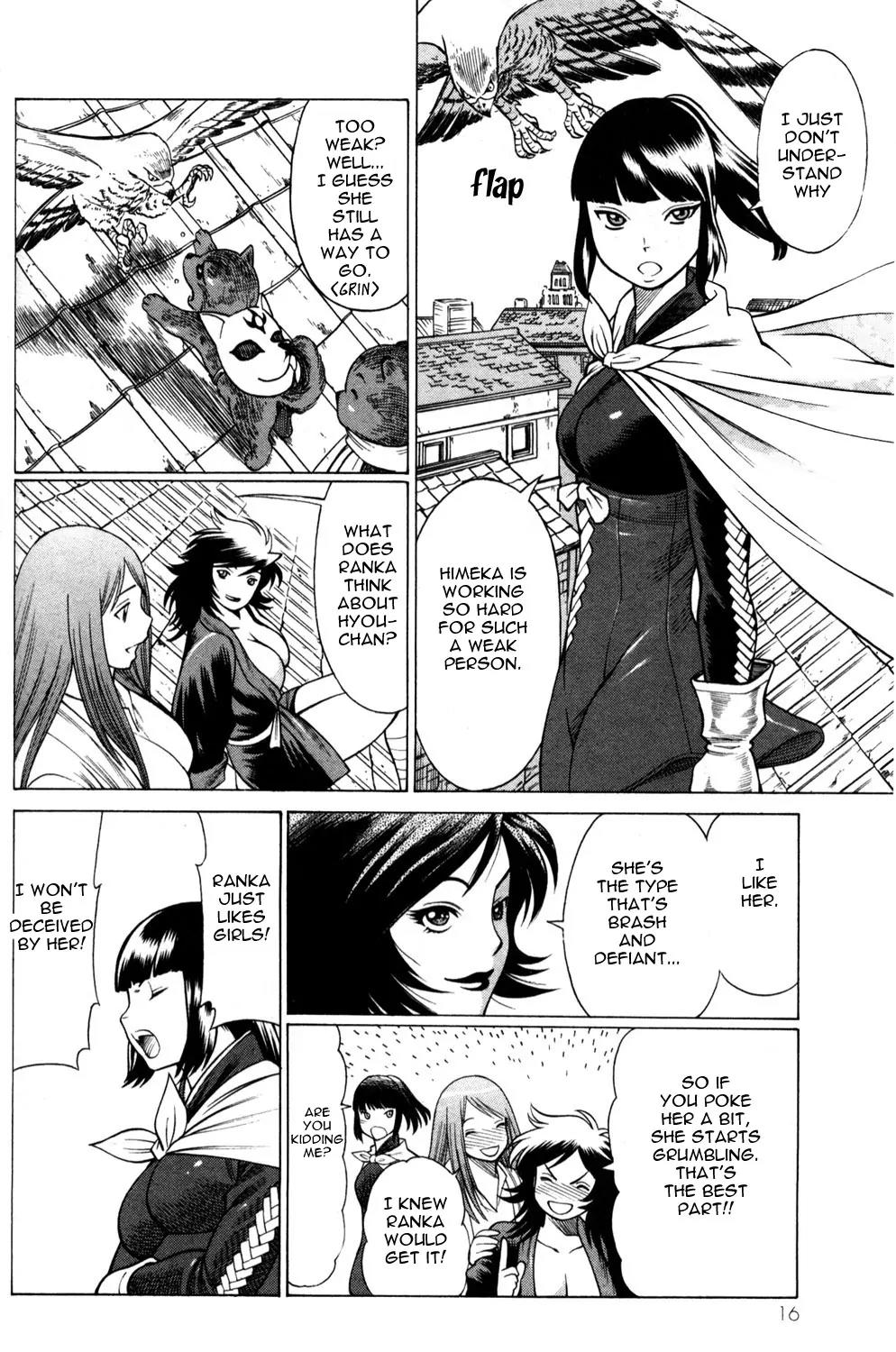 Hakodate Youjin Buraichou Himegami Chapter 9 page 14 - Chapter 9: Seirei