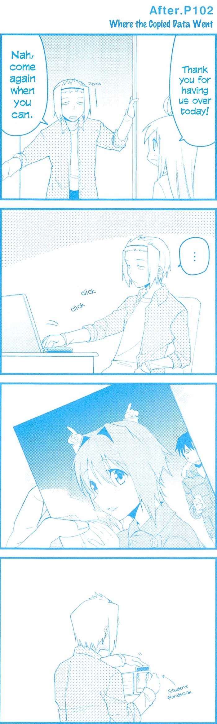 Hakoiri Drops Chapter 25.5 page 1 - Chapter 25.5: Where the Copied Data Went