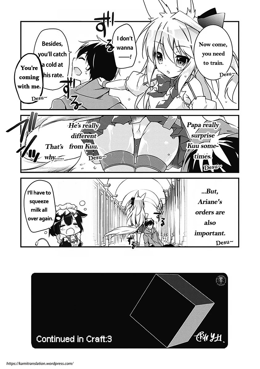 Hakoniwa Oukoku no Souzoushu-sama Chapter 2.5 page 6 - Chapter 2.5: Training