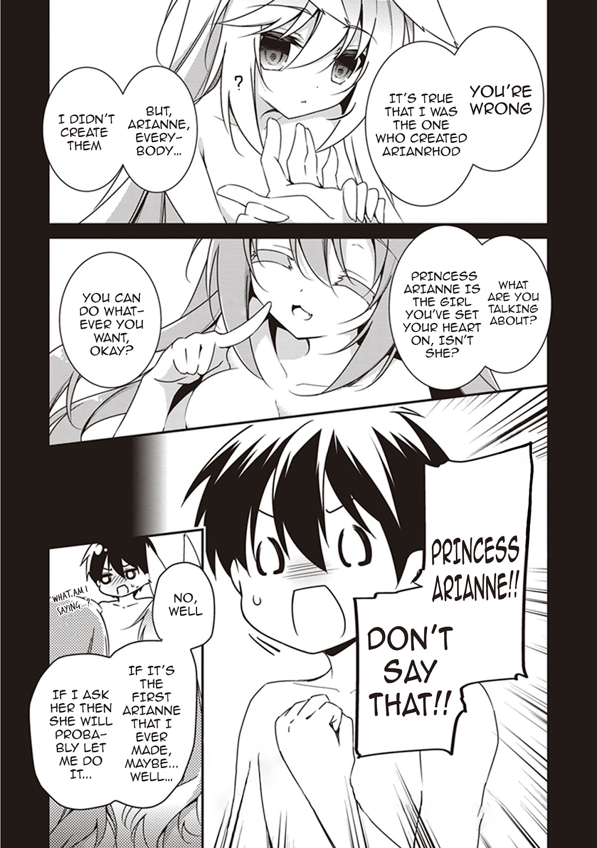 Hakoniwa Oukoku no Souzoushu-sama Chapter 23 page 6 - Chapter 23: Creator