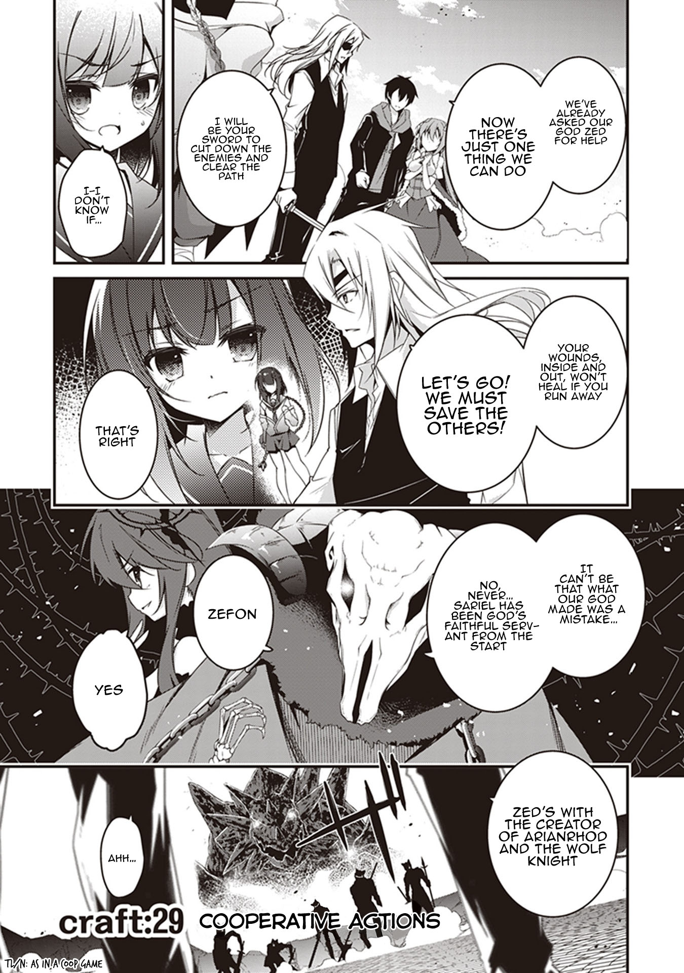 Hakoniwa Oukoku no Souzoushu-sama Chapter 29 page 2 - Chapter 29: Cooperative Actions