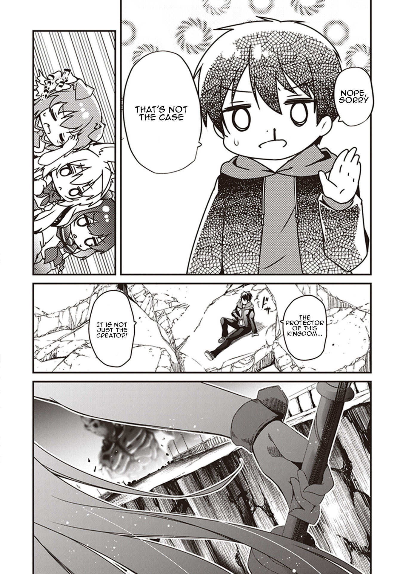 Hakoniwa Oukoku no Souzoushu-sama Chapter 31 page 23 - Chapter 31: Creators