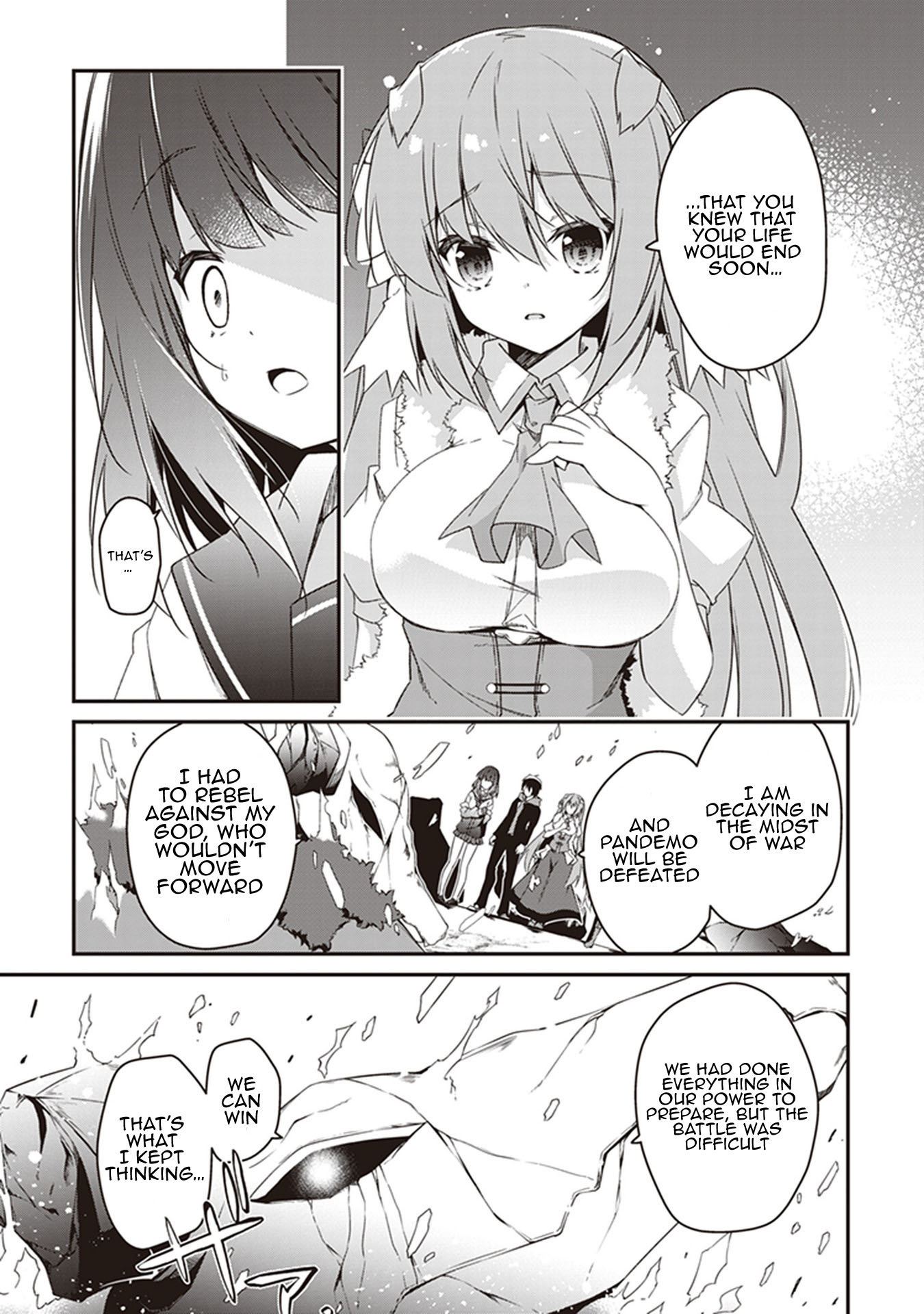 Hakoniwa Oukoku no Souzoushu-sama Chapter 32 page 4 - Chapter 32: Answer