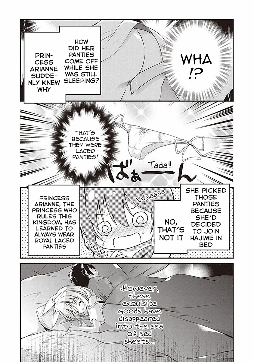 Hakoniwa Oukoku no Souzoushu-sama Chapter 7.5 page 2 - Chapter 7.5: Happening