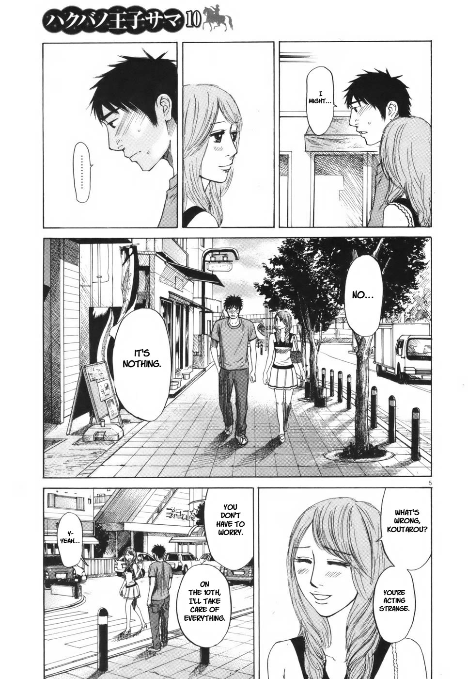 Hakuba no Oujisama Chapter 105 page 5 - Chapter 105: Where Are You?